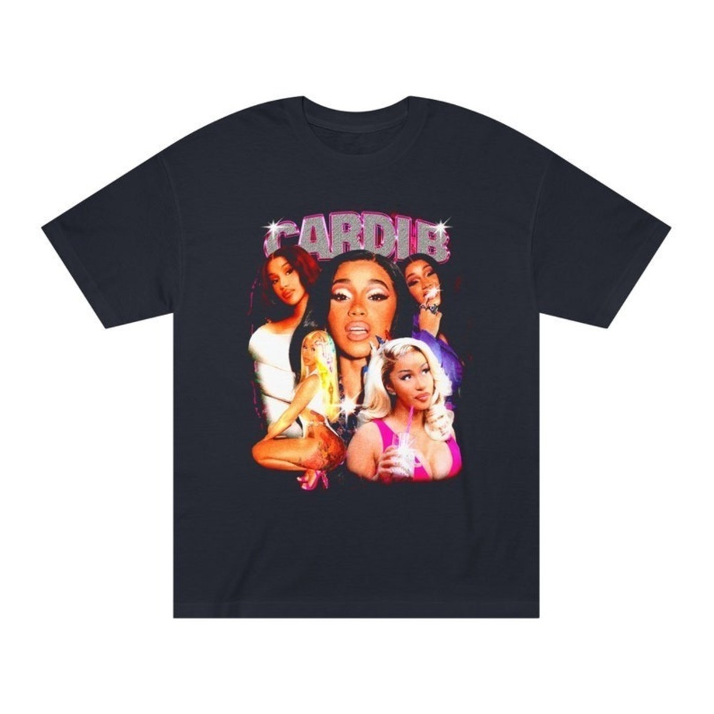 Cardi B Rapper T-shirt Hip Hop Rap Music Cardi B Shirt